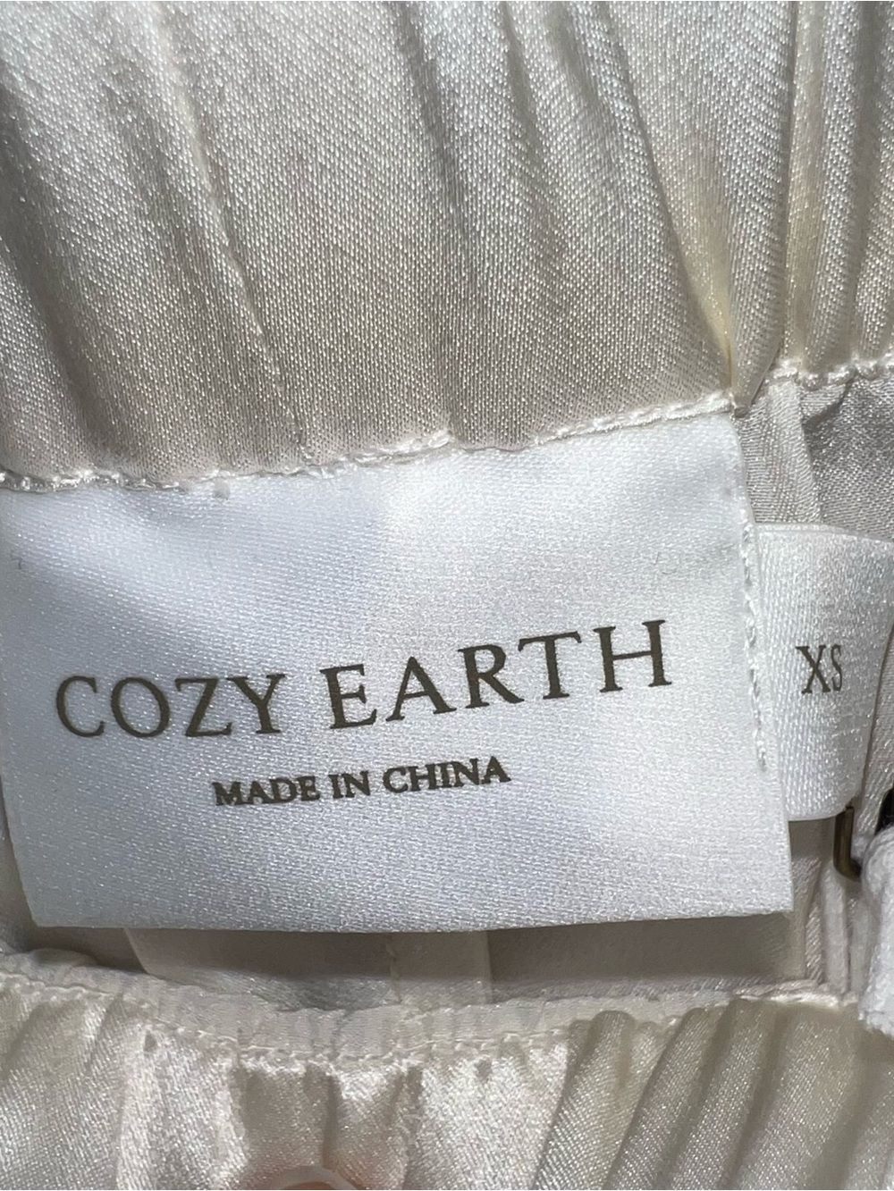 Cozy Earth Serenity Silk Wide-Leg Pant size XS NWT - Picture 5 of 8